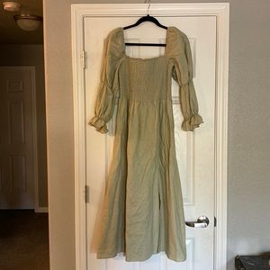 Reformation linen dress